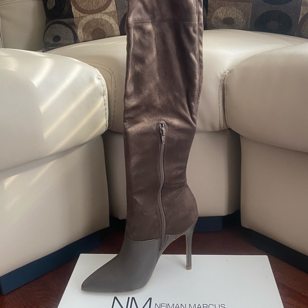 Donny Thigh High Boot by Neiman Marcus NWB